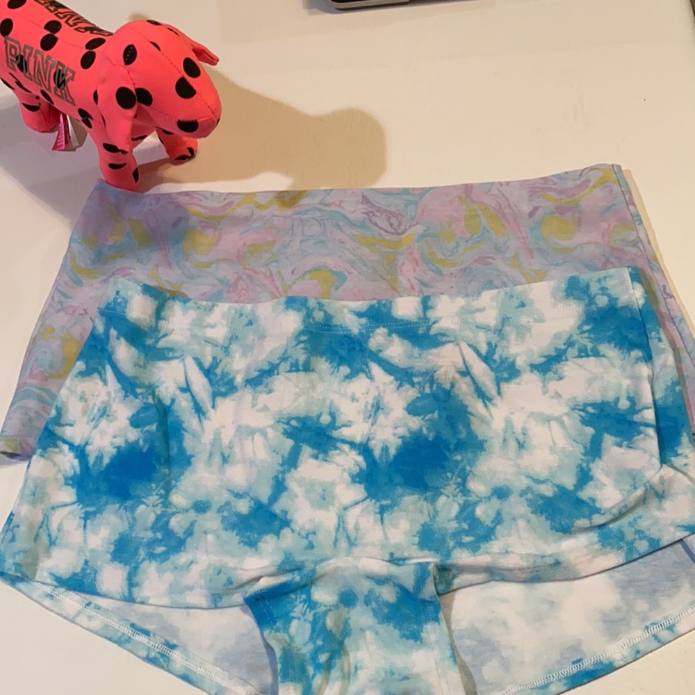 Bundle NWT VS Pink Logo BoyShorts Large - Picture 5 of 9